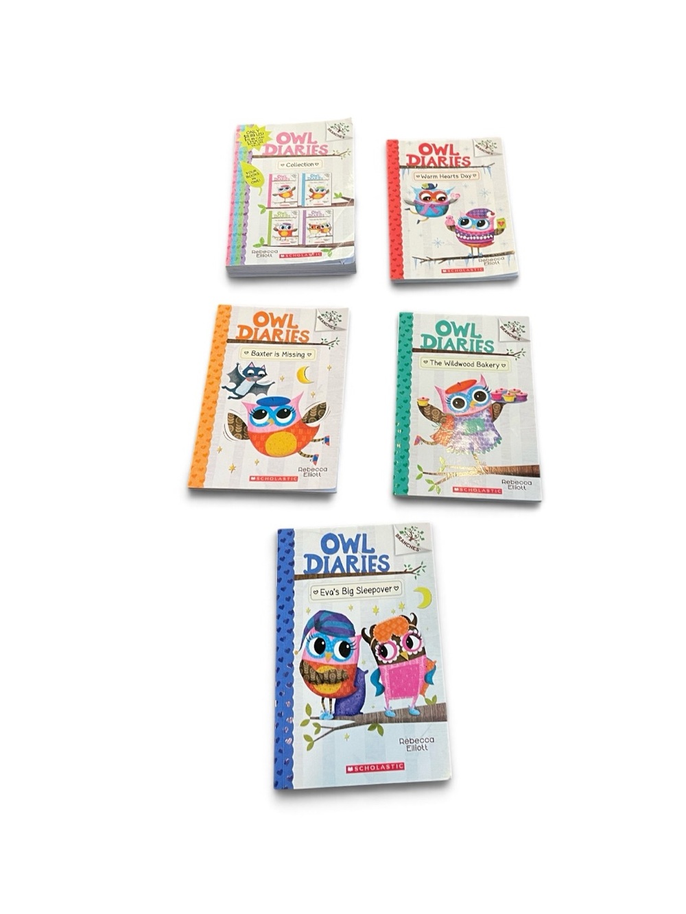 Owl Diaries Book Set 1-7 & 9